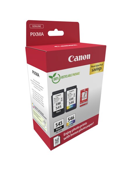 Canon Cartuccia Ink PG-545/CL-546+ Conf. Fogli 8287B008