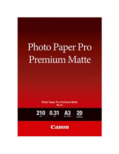 CARTA FOTOGRAFICA CANON PREMIUM MATTE PM-101 A3 20 fogli 8657B006 CANON INKJET