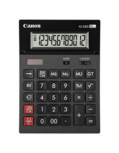 CALCOLATRICE DA TAVOLO CANON AS-2200 HB 4584B001 CANON SCIENTIFICHE-GRAFICHE