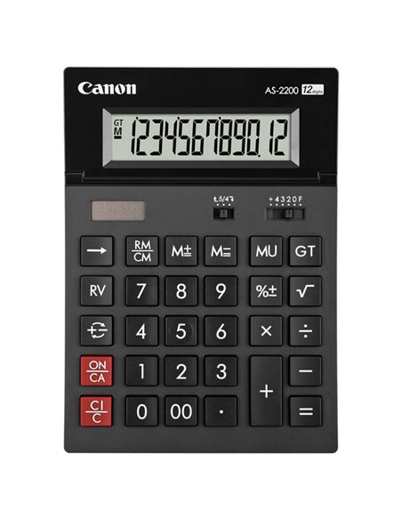 CALCOLATRICE DA TAVOLO CANON AS-2200 HB 4584B001 CANON SCIENTIFICHE-GRAFICHE