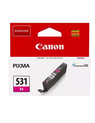 Canon Cartuccia Ink Magenta CLI-531M 6120C001 CANON INKJET