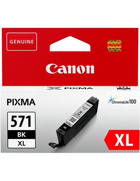 SERBATOIO INCHIOSTRO NERO CLI-571 XLBK 0331C001 CANON INKJET