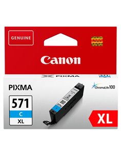 SERBATOIO INCHIOSTRO CIANO CLI-571 XLC 0332C001 CANON INKJET