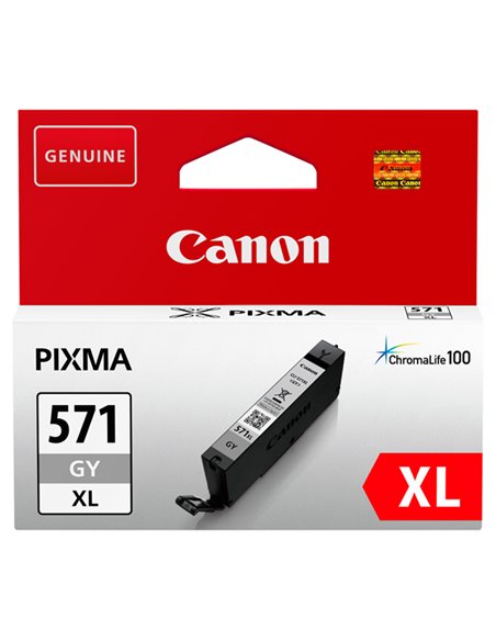 SERBATOIO INCHIOSTRO GRIGIO CLI-571 XLGY 0335C001 CANON INKJET