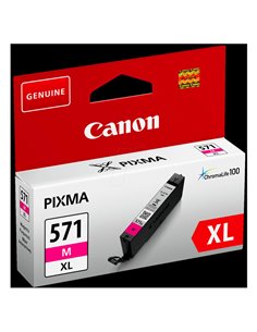 SERBATOIO INCHIOSTRO MAGENTA CLI-571 XLM 0333C001 CANON INKJET