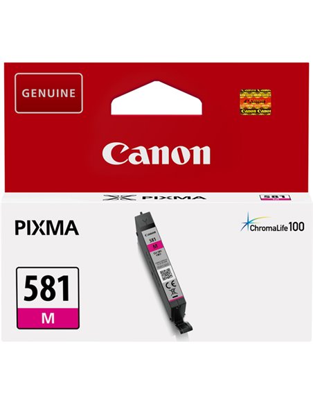CARTUCCIA CANON MAGENTA INK CLI-581 M 2104C001 CANON INKJET