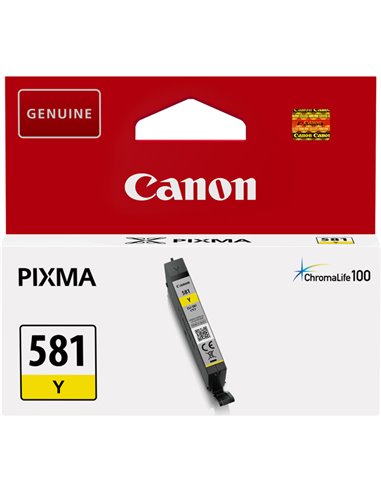 CARTUCCIA CANON GIALLO INK CLI-581 Y 2105C001 CANON INKJET
