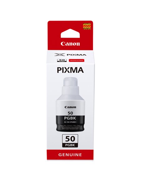 Cartuccia Canon Nero Ink GI-50 6.000 pag 3386C001 CANON PRODOTTI PER FOTOCOPIATORI