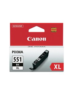 SERBATOIO INCHIOSTRO NERO CLI-551XL BK 6443B001 CANON INKJET