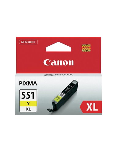 SERBATOIO INCHIOSTRO GIALLO CLI-551XL Y 6446B001 CANON INKJET