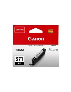 SERBATOIO INCHIOSTRO NERO CLI-571 BK 0385C001 CANON INKJET