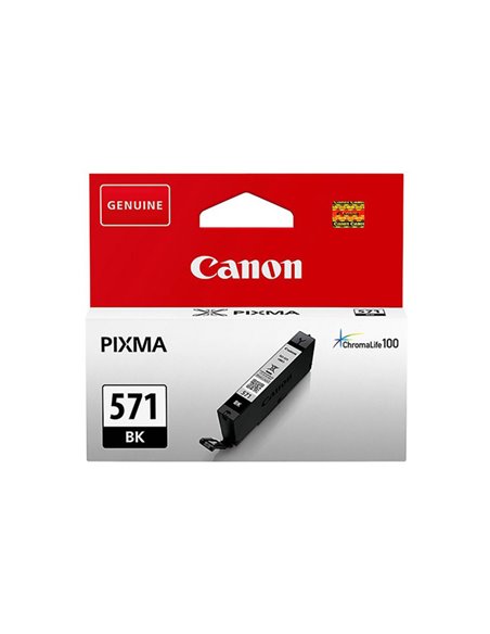 SERBATOIO INCHIOSTRO NERO CLI-571 BK 0385C001 CANON INKJET