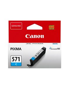 SERBATOIO INCHIOSTRO CIANO CLI-571 C 0386C001 CANON INKJET