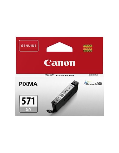 SERBATOIO INCHIOSTRO GRIGIO CLI-571 GY 0389C001 CANON INKJET