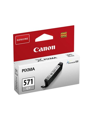SERBATOIO INCHIOSTRO GRIGIO CLI-571 GY 0389C001 CANON INKJET