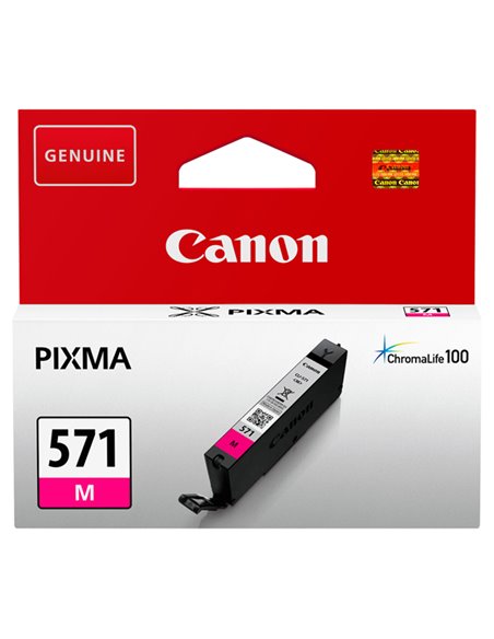 SERBATOIO INCHIOSTRO MAGENTA CLI-571 M 0387C001 CANON INKJET