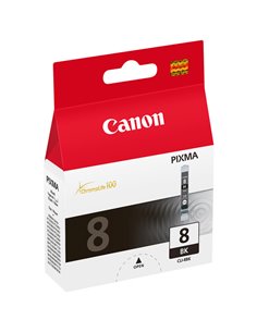 REFILL NERO IP4200 IP5200 IP5200R MP500 MP800 IP6600D CLI8BK 0620B001 CANON INKJET
