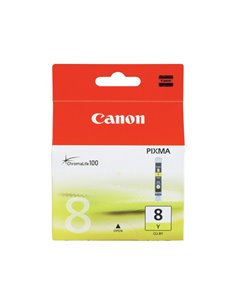 REFILL GIALLO IP4200 IP5200 IP5200R MP500 MP800 IP6600D CLI8Y 0623B001 CANON INKJET