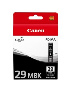 CARTUCCIA NERO MATTE LUCIA PGI-29MBK PIXMA PRO 1 4868B001 CANON INKJET
