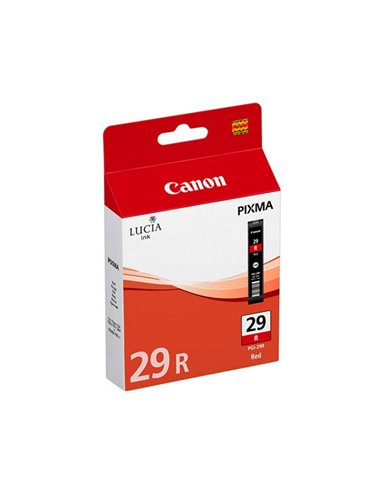 CARTUCCIA ROSSO LUCIA PGI-29R PIXMA PRO 1 4878B001 CANON INKJET