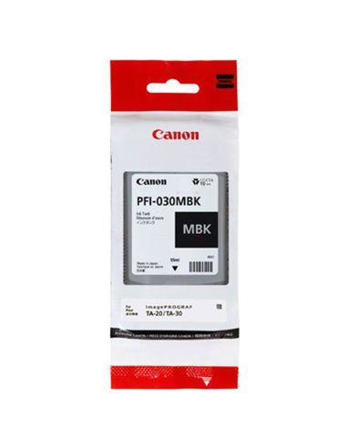 CARTUCCIA CANON PFI-030 Nero Matte 3488C001 CANON INKJET