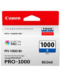 CARTUCCIA BLU PER CANON PFI-1000 0555C001 CANON INKJET