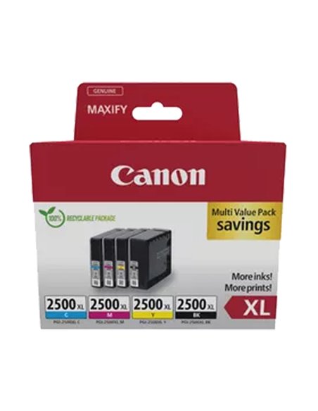 Canon Cartuccia PGI-2500CL BK/C/M/Y 9254B010 CANON INKJET