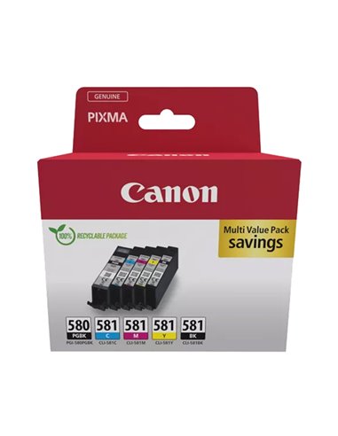 Canon Cartuccia PGI-580/CLI-581 SEC 2078C008 CANON INKJET