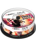 CD-R EMTEC 80MIN/700MB 52x SPINDLE (kit 25pz) ECOC802552CB