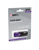 Emtec Memoria USB B110 USB3.2 Clickeasy 128GB viola ECMMD128GB113