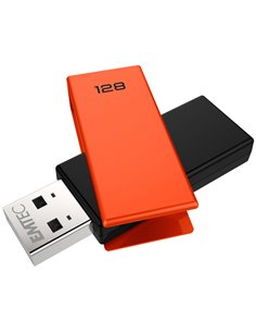 MEMORIA USB 2.0 C350 128GB ARANCIONE ECMMD128GC352 EMTEC CHIAVETTE USB