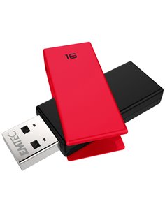 MEMORIA USB 2.0 C350 16GB ROSSO ECMMD16GC352 EMTEC CHIAVETTE USB