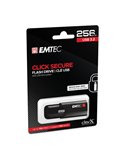 Emtec Memoria B120 Clicksecure 256GB ECMMD256GB123