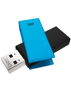 MEMORIA USB 2.0 C350 32GB BLU ECMMD32GC352 EMTEC CHIAVETTE USB