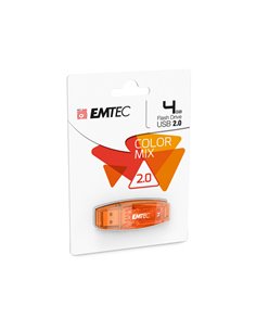 MEMORIA USB2.0 C410 4GB ECMMD4GC410 EMTEC CHIAVETTE USB