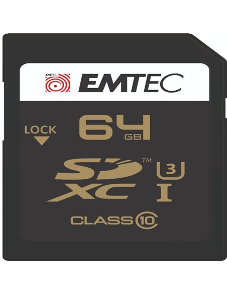 Emtec SDXC 64GB Class10 Speedin ECMSD64GXC10SP EMTEC SCHEDE MEMORIA