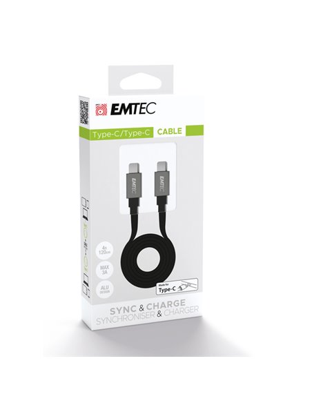 Emtec Cavo Type-C to Type -C 2.0 ECCHAT700TC2 EMTEC HARD-DISK ESTERNI