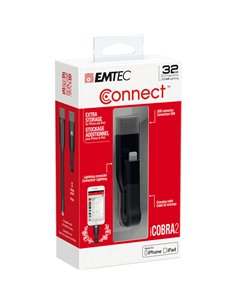 MEMORIA USB 3.0 LIGTHTNING CHARG T500 BL 32GB ECMMD32GT503V2B