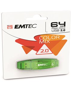 USB2.0 C410 64GB ECMMD64G2C410 EMTEC CHIAVETTE USB