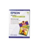 CARTA FOTOGRAFICA INKJET ADESIVA 10fg 167gr 210x297mm A4 EPSON C13S041106