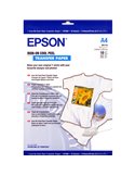 CARTA SPECIALE PER STAMPA INKJET SU TESSUTO 10fg 124gr 210x297mm A4 EPSON C13S041154