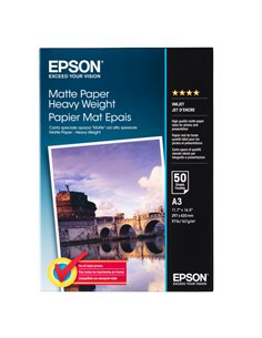 RISMA 50 FG CARTA SP.OPACA MATTE ALTO SP. A3 167G C13S041261 EPSON INKJET
