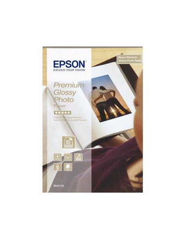 CARTA FOTOGRAFICA LUCIDA PREMIUM BEST 40fg 255gr 10x15cm (4X6") EPSON C13S042153 EPSON INKJET