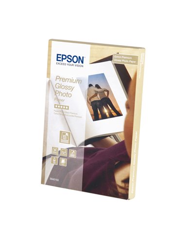 CARTA FOTOGRAFICA LUCIDA PREMIUM BEST 40fg 255gr 10x15cm (4X6") EPSON C13S042153 EPSON INKJET