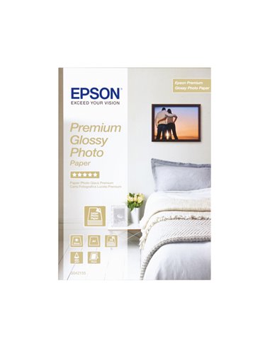 CARTA FOTOGRAFICA LUCIDA PREMIUM BEST 15fg 255gr 210x297mm A4 EPSON C13S042155 EPSON INKJET