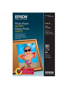 CARTA FOTOGRAFICA LUCIDA GOOD 50fg 200gr 210x297mm A4 EPSON C13S042539 EPSON INKJET