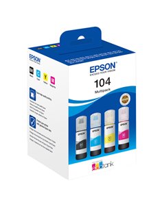 Epson ECOTANK 104 MULTIPACK BK/C/M/G C13T00P640 EPSON INKJET