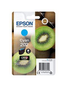 CARTUCCIA INCHIOSTRO CIANO 202 KIWI C13T02F24010 EPSON PRODOTTI PER STAMPANTI GRAFICHE