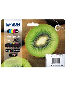 CARTUCCIA MULTIPACK 202 XL KIWI C13T02G74010 EPSON PRODOTTI PER STAMPANTI GRAFICHE
