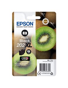 CARTUCCIA INCHIOSTRO NERO FOTO 202 XL KIWI C13T02H14010 EPSON PRODOTTI PER STAMPANTI GRAFICHE